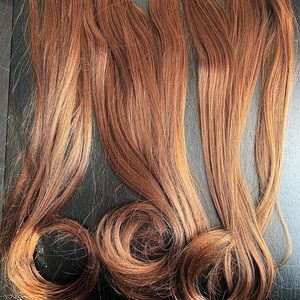 22” Medium Brown Clip-in Hair Extensions